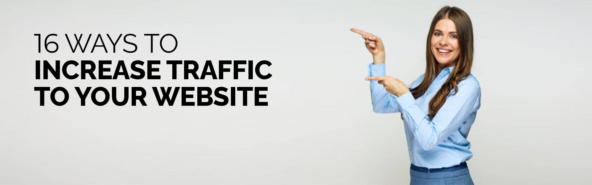 Increase website traffic -banner