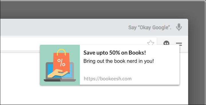 examples of Browser Push Notifications 15